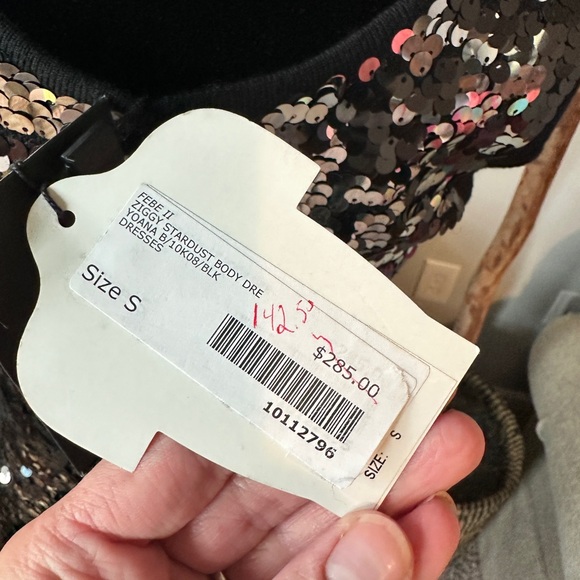 NWT Yoana Baraschi Sequins Bodycon Dress - Picture 8 of 8